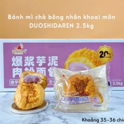Bánh mì chà bông nhân khoai môn