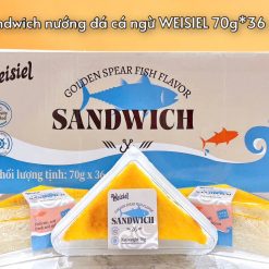 Sandwich nướng cá ngừ
