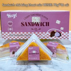 Hộp Sandwich chà bông khoai môn