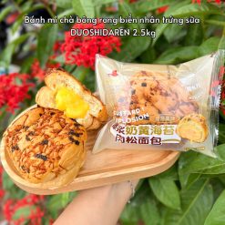 Bánh mì chà bông rong biển nhân trứng sữa
