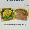 Chuối dẻo hộp vuông 300g