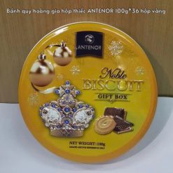 Bánh quy hoàng gia hộp đồng