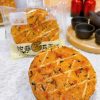 Bông lan pizza chà bông rong biển rau củ