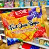 Kẹo gôm trái cây mix vị EVE