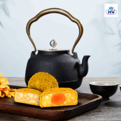 Bánh nướng nhân đậu xanh, hạnh nhân 1 trứng