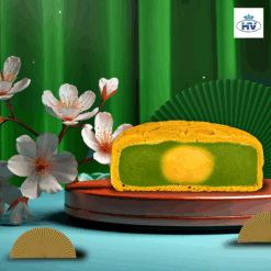 Bánh nướng nhân hương vị trà xanh 1 trứng